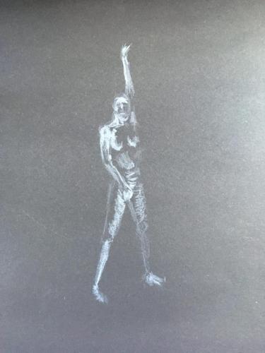 Standing in the dark